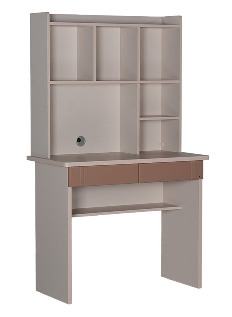 Royaloak Marco Computer Table, Engineered Wood, Melamine Finish, Drawer Storage, Telescopic Channel, Ample Storage, Spacious Legroom, Office Computer Table, Desktop Computer Table, Computer Desk - Image 2